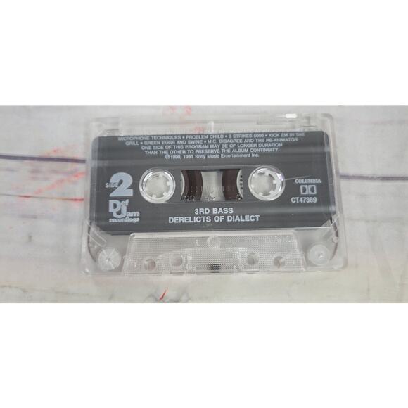 3rd Bass – Derelicts of Dialect (Cassette, 1991, Def Jam) Vintage - Picture 4 of 5